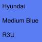 Preview: Hyundai, Medium Blue, R3U.